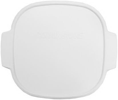 A-12-PC 5-Quart White Plastic Lid with Handles, 10-Inch