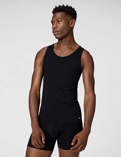 Nike Men's All Day Cotton Stretch Tank Undershirts (2-Pack)2
