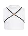 Girls Pop Star Rumi Costume Kids Golden 3 Piece Idol Dancer Rumi Outfit with Golden Chain Print for Kids Halloween Costumes Demon Cosplay Hunters Stage Performance Outfit ZW170M