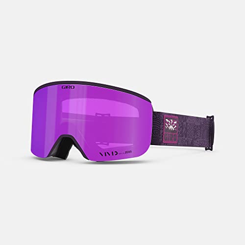 Giro Ella Ski Goggles - Snowboard Goggles For Women - Urchin Adventure Grid Strap With Vivid Pink/Vivid Infrared Lenses #TOP11