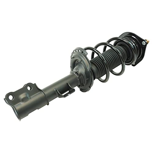 Image of TRQ Front Driver and Passenger Side Strut and Spring Assembly Set Loaded | For 11-16 Hyundai Elantra Sedan