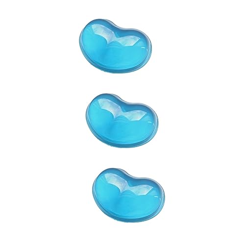 Tapis souris silicone pour soulager le poignet au bureau avec un lot de 3 coussins