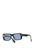 Burberry Męskie okulary przeciwsłoneczne (1 szt.), Błyszczący czarny/niebieski, 55mm