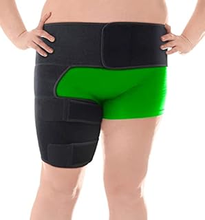 Hip Brace Thigh Compression Sleeve – Plus Size Hamstring Compression Sleeve & Groin Compression Wrap for Hip Pain Relief. Support Hip Replacement Sciatica Pain Relief Brace Men Women Extra Large Right