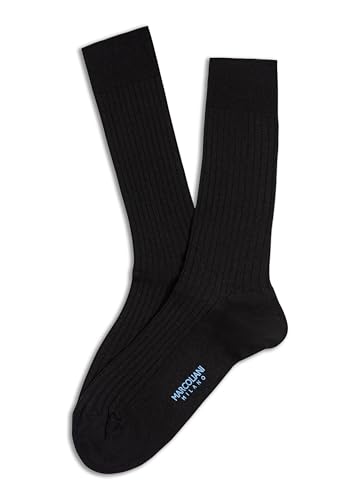 Milano Mens Dress Socks - Colors Extrafine Merino Ribbed Dress