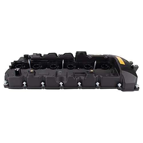 Image of TRQ Valve Cover Compatible with 2007-2016 BMW