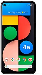 Google Pixel 4a 5G - UK Model - Single SIM - Just Black - 128GB - 6GB RAM (Renewed)