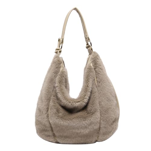 Extolove Winter Fuzzy Tote