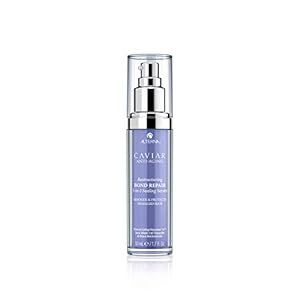 Alterna Caviar Anti-Aging Restructuring Bond Repair Leave In Hair Serum Treatments for Damaged Hair | Sulfate Free, Paraben Free
