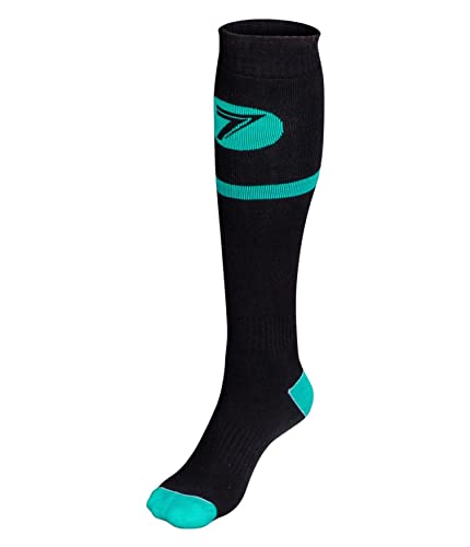 Seven Strümpfe Seven Rival MX Dot Aqua-Schwarz S-M