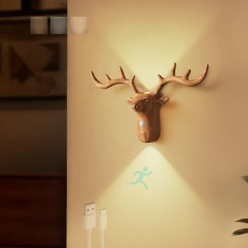 Lámparas de pared con sensor de movimiento interior para olvidarte de buscar el interruptor