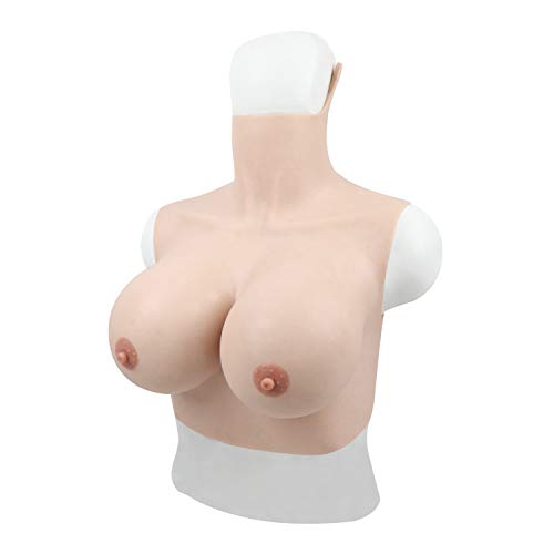 ROANYER 女装 おっぱい Gカップ シリコンバスト 男の娘 コスプレ CD 巨乳 爆乳 偽乳 女装子 女装男子 人工乳房 デカいおっぱい 女装子 女装男子 シリコン充填乳房