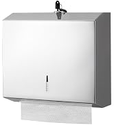 Double Roll Toilet Paper Holder, Brushed Nickel, 304 Stainless Steel for Commercial Restrooms