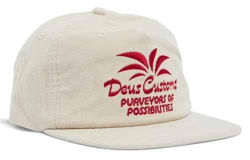 Deus Ex Machina Last Resort Cord Cap Dirty White | GRÖSSE: ONE Size