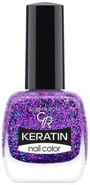 Golden Rose Keratin Nail Color Glitter No:414 - Oje