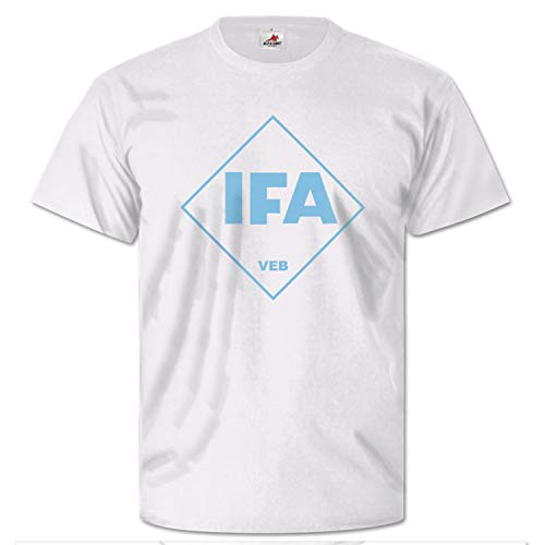 Bande industrielle IFA VEB RDA 25898 véhicule logo blanc XXX-Large