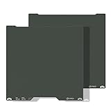 for Bambu Smooth PEI Plate H2D Plate, H2D Build Plate H2D for Bambu, H2D Build Plate Smooth, Dual-Side Epoxy Coated Gray Low for Bambu Lab H2D/H2D Pro/H2S, Temperature PEI Spring Steel Plate 355x347mm