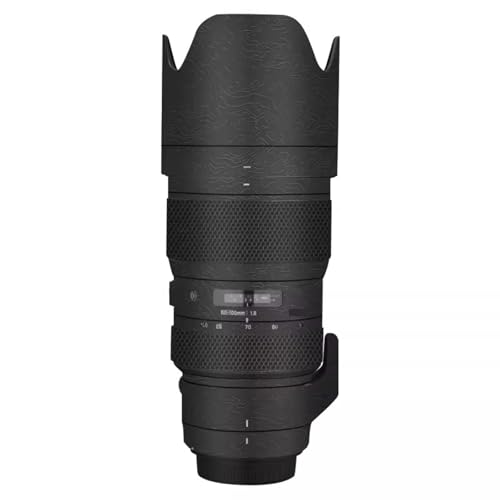 Protection vinyle haut de gamme Sigma Art 50-100 Canon EF noir