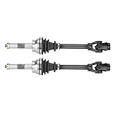 Front Left & Right CV Axle Shaft for Polaris Sportsman Scrambler 400 2000-2003, Xplorer 250 300 2000, Xpedition 325 425 2000-2002, Diesel (455cc) 1999-2001, Diver Half Shalf for 1380063-1 Pair