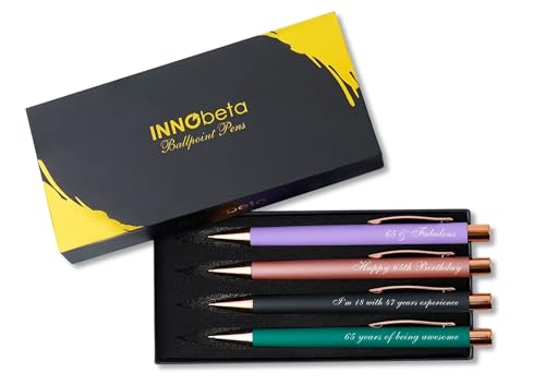 Stylos à bille pour 65e anniversaire InnoBeta : le cadeau élégant pour célébrer un grand jour