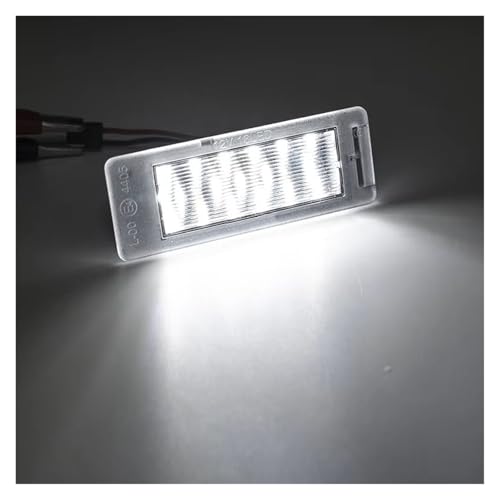 Evita bombillas fundidas con la lámpara matrícula LED 12V para Opel 5
