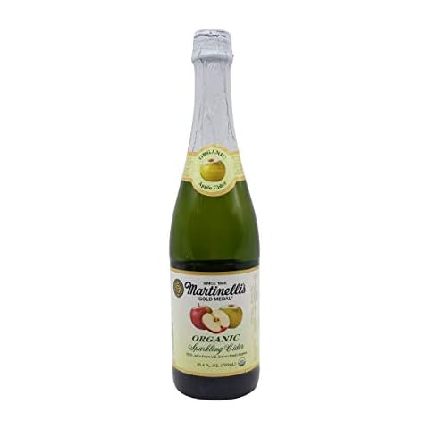 Martinelli Juice Sparkling Cider organic, 25.4 oz Cover