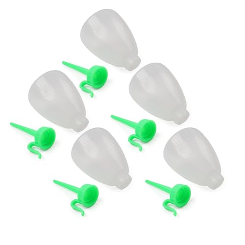 CNxinn10 5pcs Plastic Oil Can Oiler Bottle Dispenser 180ml Hand Pump Clear For SEWING MACHINE Universal Sewing Machine