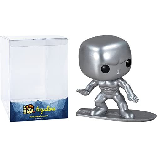 En Oferta Silve R Surfer: P O P ! Vinyl Figurine Bundle With 1 Compatible 'Toysdiva' Graphic Protector (019-03051 - B)
