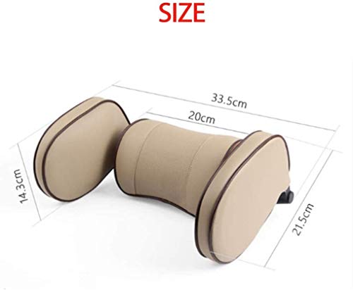 Almohada para reposacabezas de auto para soporte de cuello miniatura 4