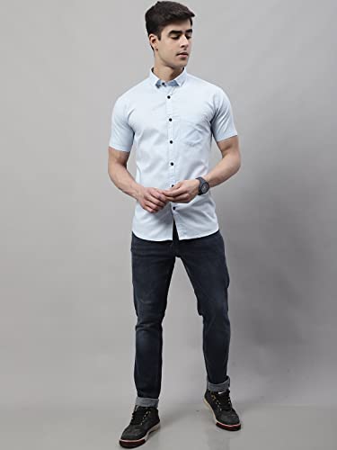 Image of Majestic Man Men's Cotton Slim Fit Shirt
