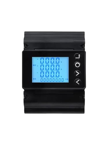 Instrument de puissance multifonction triphasé 4 fils avec écran digital 220V