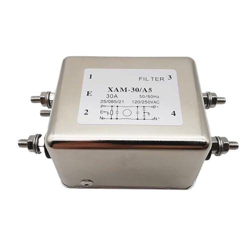 Filtro purificador de potencia XAM de 20A con blindaje contra interferencia