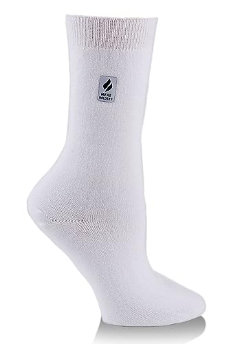 Heat Holders Women's Willow Block Twist LITE Socks| Warm + Soft, Hiking, Cabin, Cozy at Home Socks