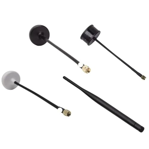 Antena FPV 5G receptora omnidireccional tipo hongo para drones de carreras