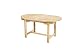 Produktbild Ploß Ausziehtisch Louisiana Eco oval 150 cm bis 210 cm - Teakholz-Tisch mit SVLK-Zertifikat - Terrassentisch für 4 bis 8 Personen - Garten-Esstisch Braun - Außenmöbel mit polierter Oberfläche
