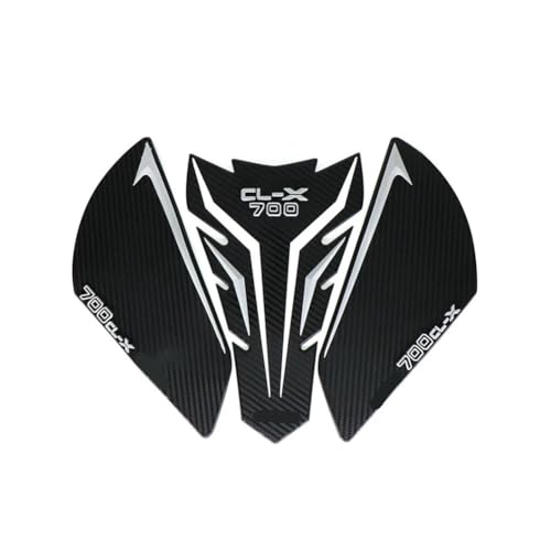 Autocollant réservoir gaz moto CLX700 et kit décoration protection latérale