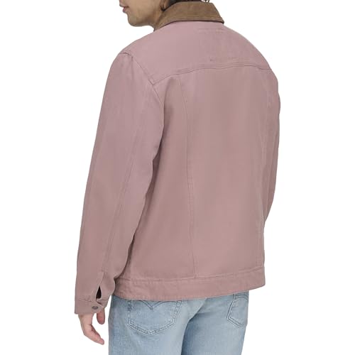 Image of Levi's Men's Workwear Cotton Canvas Corduroy Collar Depot Jacket