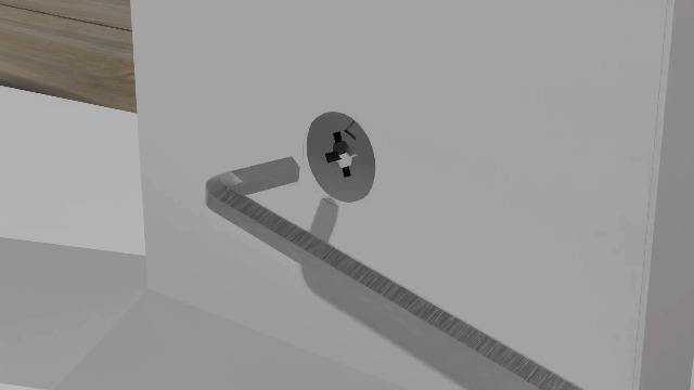 HOCUS PICUS Side Table with Magazine Rack for Living Room and Office - Many Colour Options - Side/End Table - 55 x 20 x 60cm (Ancient White)