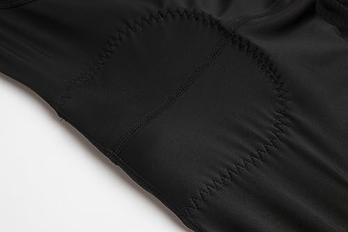 RISESBIK Babador de ciclismo masculino com 4 bolsos, babadores de bicicleta de estrada, shorts de bi