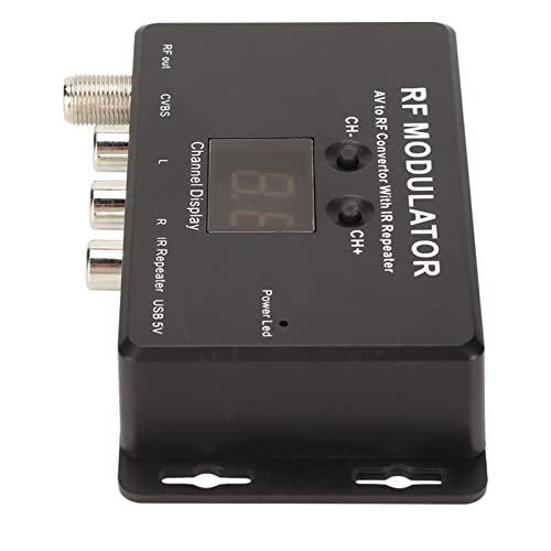 Modulador RF convertidor PAL NTSC AV a RF para compartir señal de decodificador 3