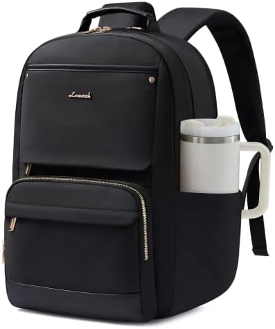 LOVEVOOK Rucksack Damen Groß, 17,3 Zoll Laptop Schulrucksack Wasserdicht Schultasche Teenager Elegant Travel Backpack Women Uni School Bag Reiserucksack Arbeitsrucksack Tagesrucksa