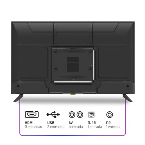 Smart TV HQ 32" HD Slim Android 12