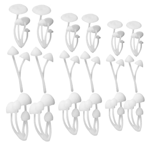 HAPINARY 18 Piezas De Microhongos Para Decoración De Bonsáis, Estatuas De Hongos Para Exteriores, Figuras De Hongos Para Decoración De Jardín, Estatuas De Hongos Para Decoración De Jardín,