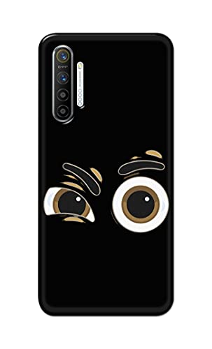 Image of PRINTFIDAA Funky Expression of Cartoon Eyes Printed Designer Hard Back Case Cover for Realme XT /Realme X2 -(TY) MVN1004