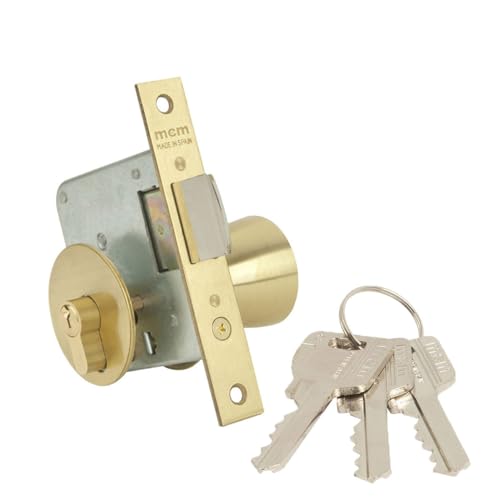Mcm 1561-3-70 - Pomo cerradura entrada 70mm laton