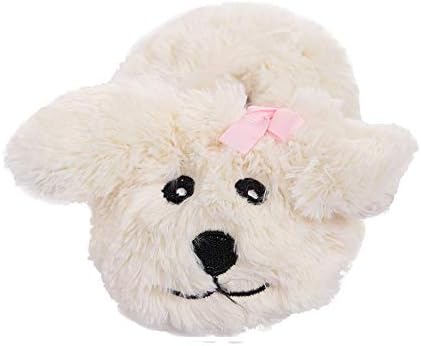 Laura Ashley Girls 5-10 Shaggy Dog Slippers