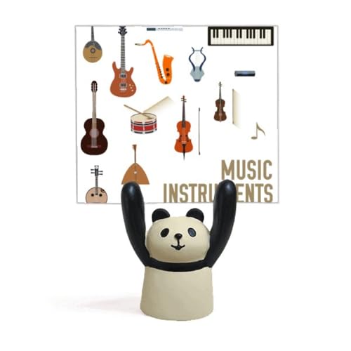 Porte-mémo panda contre le désordre des notes sur votre table