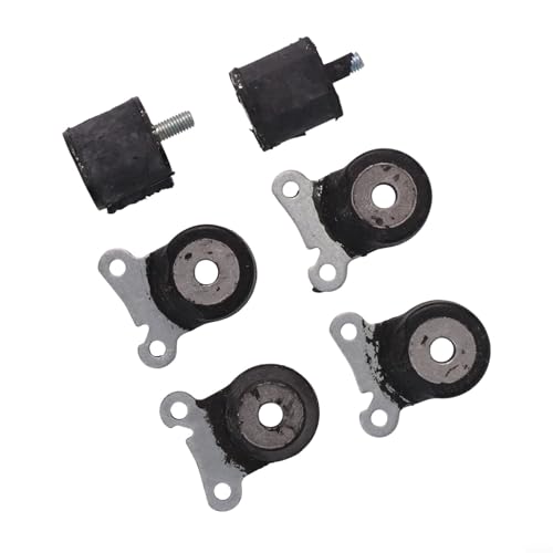 Lot de 6 amortisseurs de vibrations pour tronçonneuse, tampon annulaire de rechange pour 020 020T MS200T, remplace 11297909902 11167909600, pièce de jardin en acier ABS résistant aux chocs