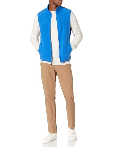 Image of Amazon Essentials Men's Full-Zip Polar Fleece Insulated Vest (Available in Big & Tall)
