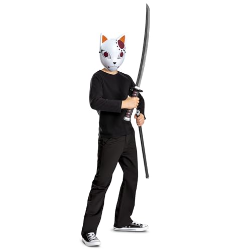 Disguise Demon Slayer Deluxe Tanjiro Sword Costume Sword, Official Tanjiro Plastic Costume Accessory & Scabbard, 31 Inch Length by Disguise - Image 4